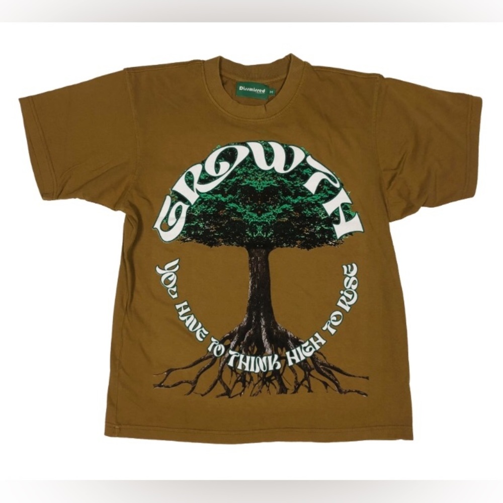 Dissmissed Growth Boxy Tee (D005-100-GROWTH)

Color: Vintage Mustard